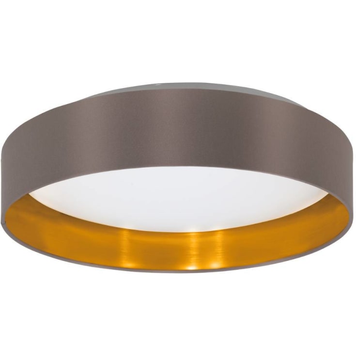 Maserlo 2 loft Ø380 cappucino/guld Led, 21,6W, 2500LM, 3000K