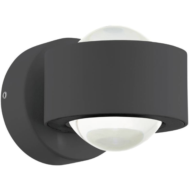 Ono 2 Væg L90 antracit, Led, 2X2,5W, 500LM, 3000K