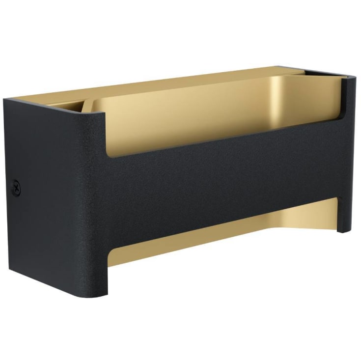 Feloniche Væg L220 sort/guld, Led, 10W, 1300LM, 3000K
