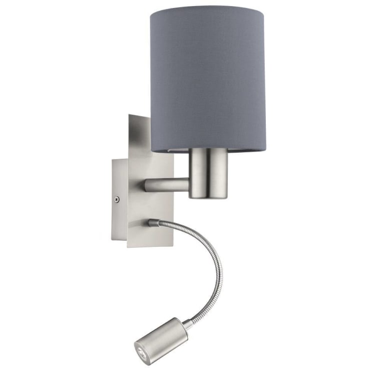 Eglo Pasteri vägglampa, spot, grå