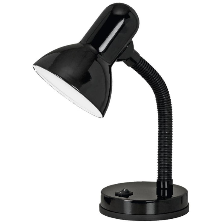 Basic Bordslampa H300 svart, E27, 40W