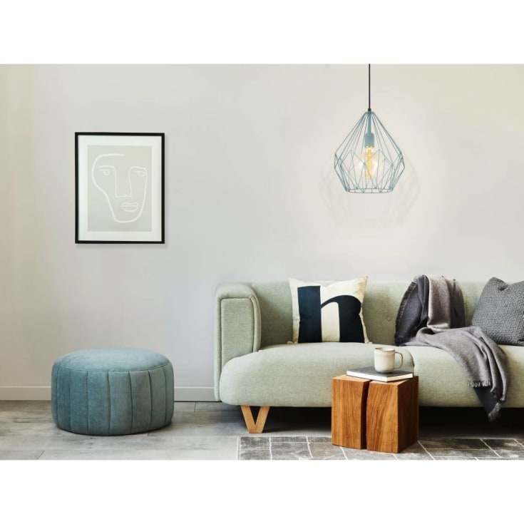 Carlton Pendel Ø310 mint, E27, 60W