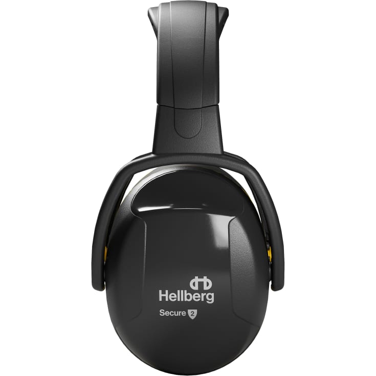 Hellberg Secure 2 hörselskydd, svart/gul