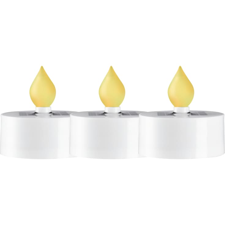 Star Trading Saul solar värmeljus 3-pack