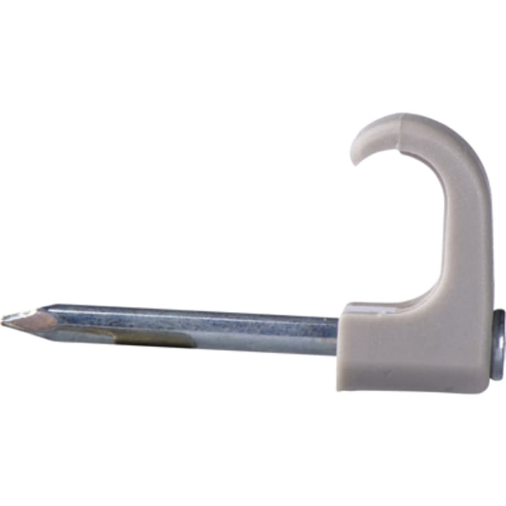 100 stk Schneider Thorsman kabelclips, 3-5 mm, natur