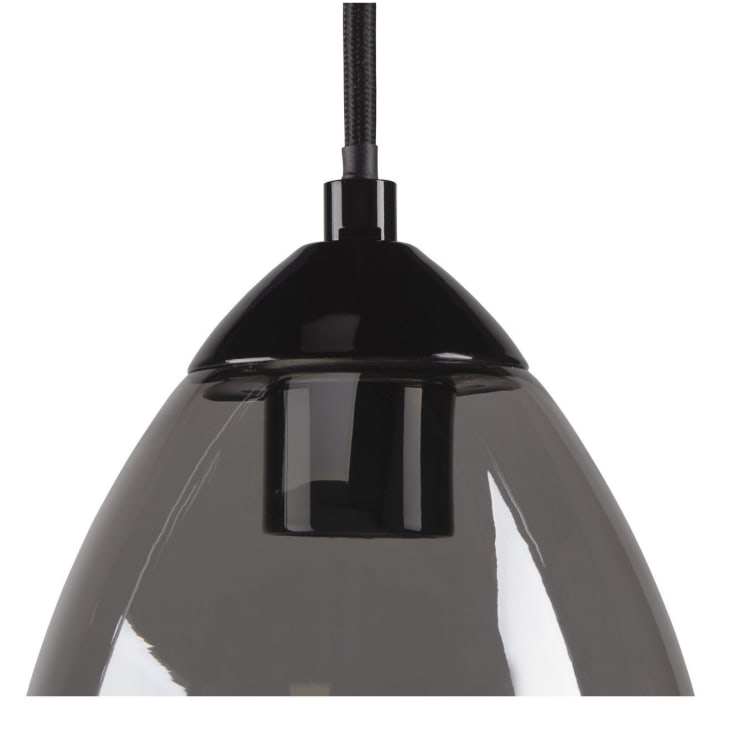 SLV Para Cone pendel, sort/glas