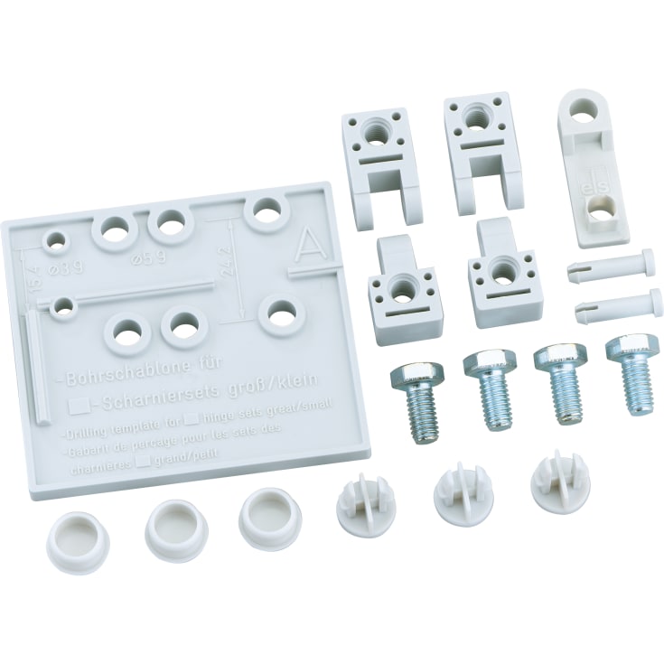 Hængselsæt udvendigt ASS-GRO