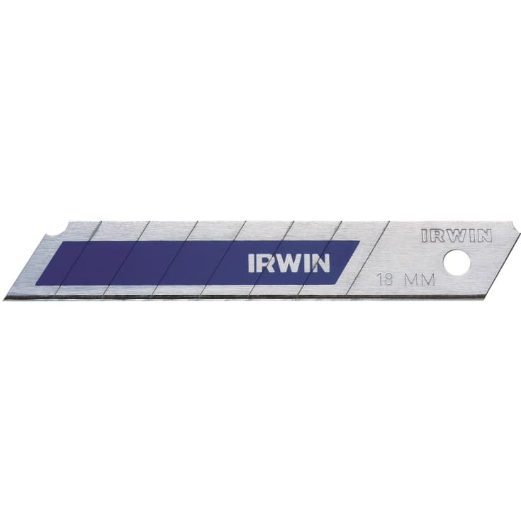 Irwin afknækkeligt knivblad 18 mm - 8stk