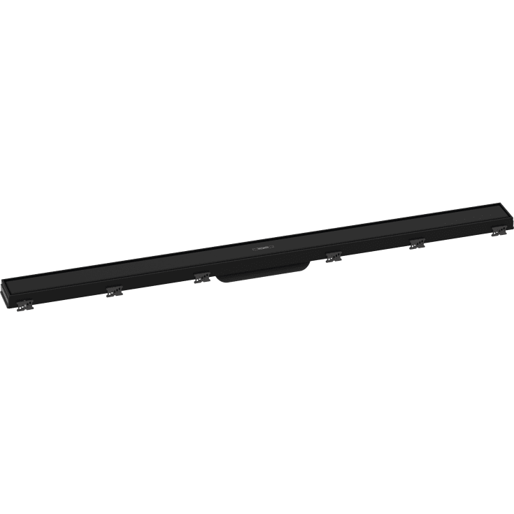 Hansgrohe Raindrain Match afløbsrende, 1000 mm, mat sort