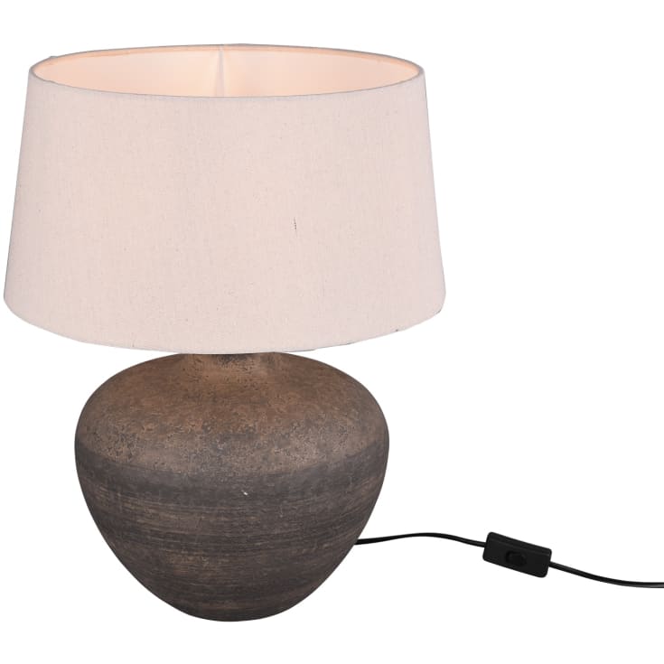 Trio Lighting Lou bordslampa, Ø38 cm