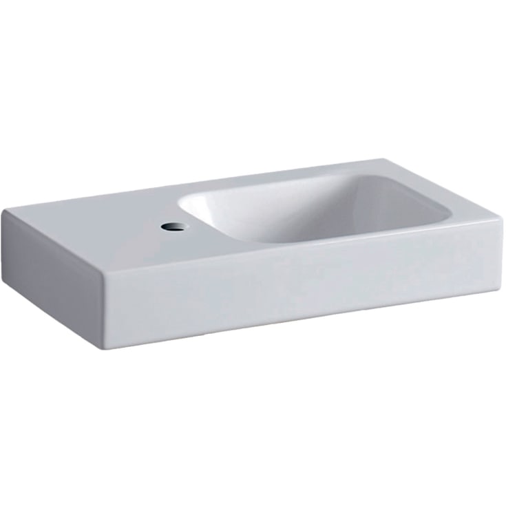 GEBERIT håndvask 530x310x135mm hh tv u/overl m/fralægningsplads