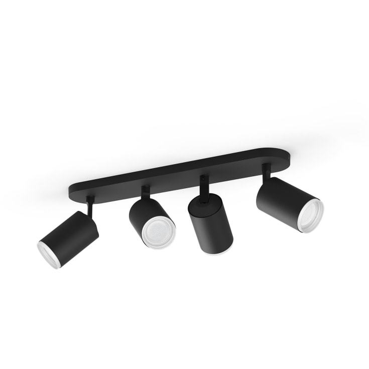 Philips Hue Fugato 4-spot White Color Ambiance - 4X5/7W - sort