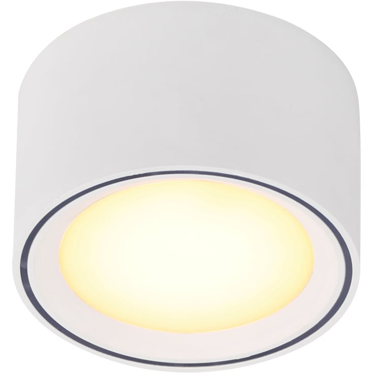 Nordlux Fallon påbygningsspot, hvid