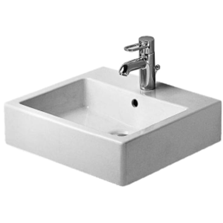Duravit Vero møbelservant, 50x47 cm, med wondergliss, hvit
