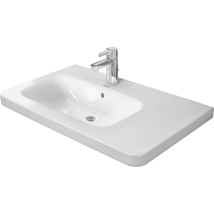 Duravit DuraStyle servant, 80x48 cm, venstre, hvit