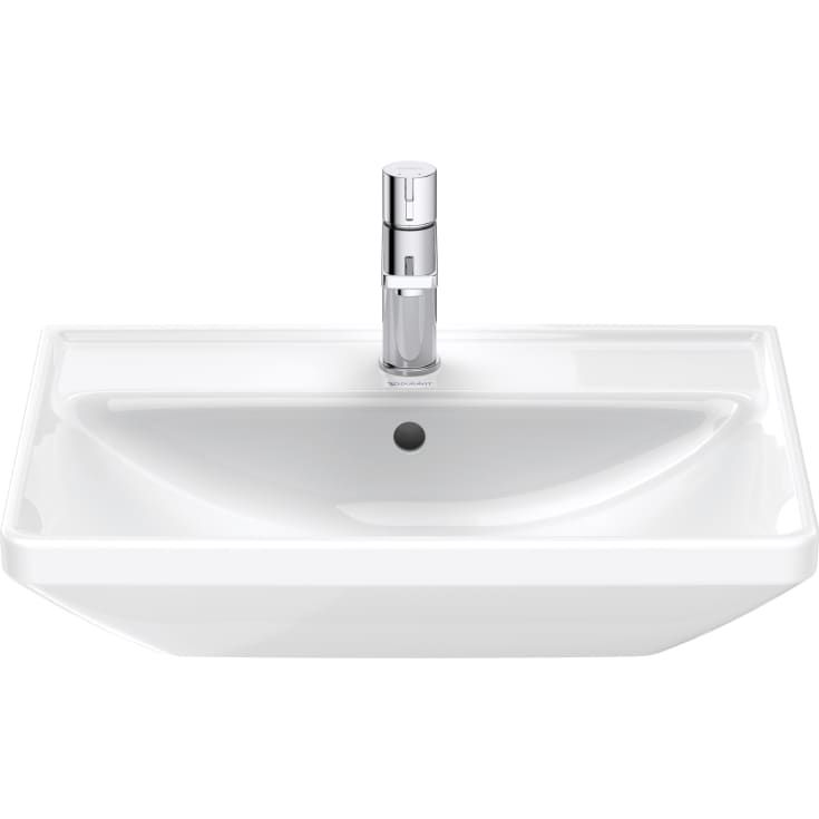 Duravit D-Neo vegghengt servant, 60x44 cm, hvit