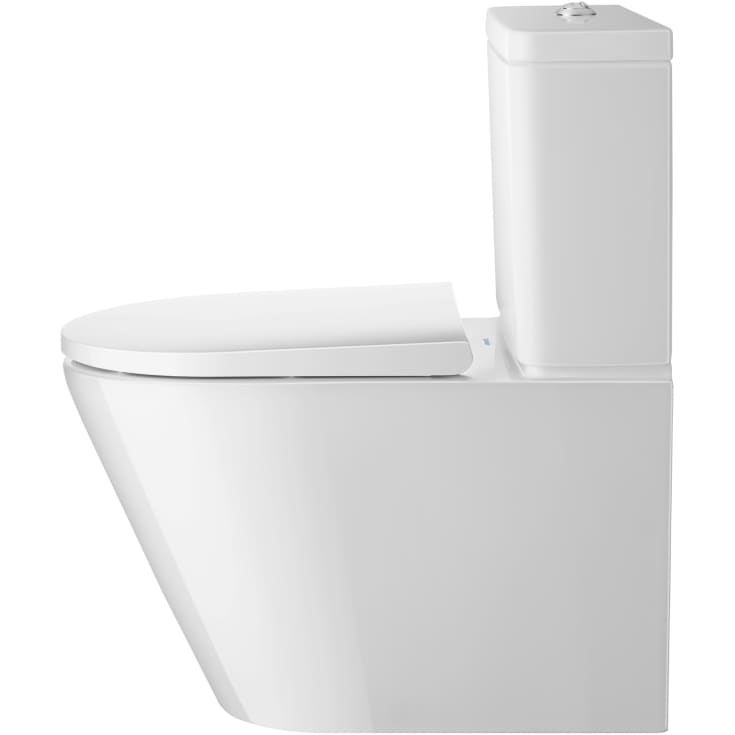 Duravit D-Neo toalett, kun sokkel, uten spylekant, hvit