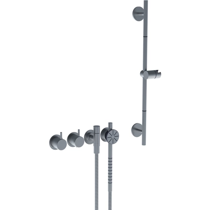 Vola 5171S-T65 Dusjtermostat, med dusjsett, krom