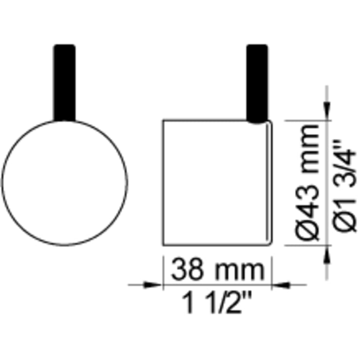 VOLA GRIP NR.54G, KROM