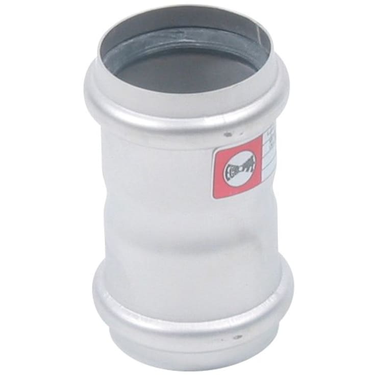 50mm bm dobbeltmuffe aisi316