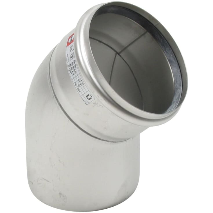 Ø 160 mm x 45° Bøjning syrefast AISI316L/EN1.4404 BLÜCHER