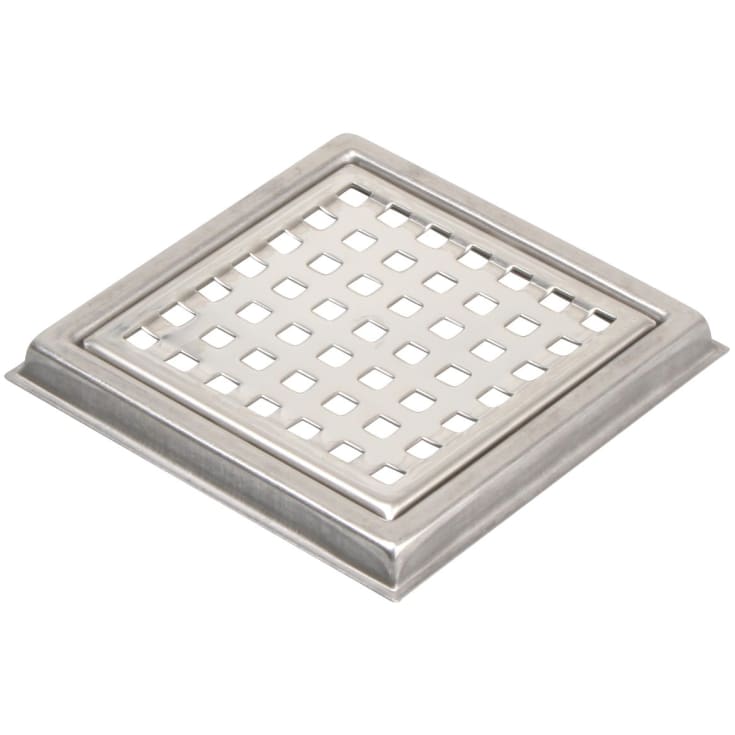 Ramme og rist til miniafløb-til gamle 181/381-Ramme: 106x106 mm