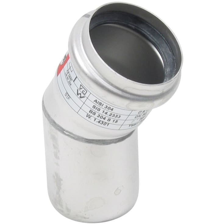 Ø 50 mm x 30° Bøjning syrefast AISI316L/EN1.4404 BLÜCHER