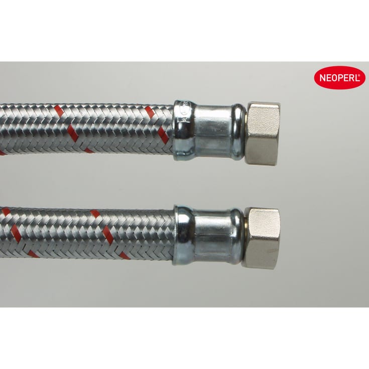 EPDM DN20 med galv. flet 3/4" L X 3/4" L 300 mm til teknisk vand