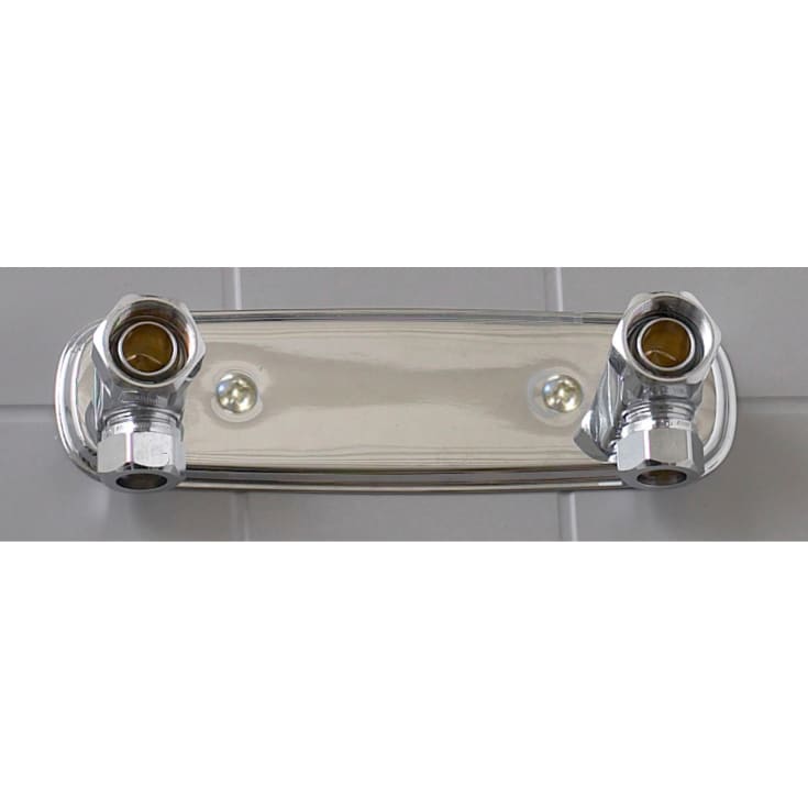 GB vægfæste til blander krom