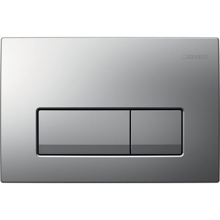 Geberit Delta50 Betjeningsplade mat krom 115.105.46.5