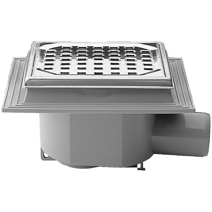 Purus Maxiflex komplett sluk, for betong og flis, Ø50 mm