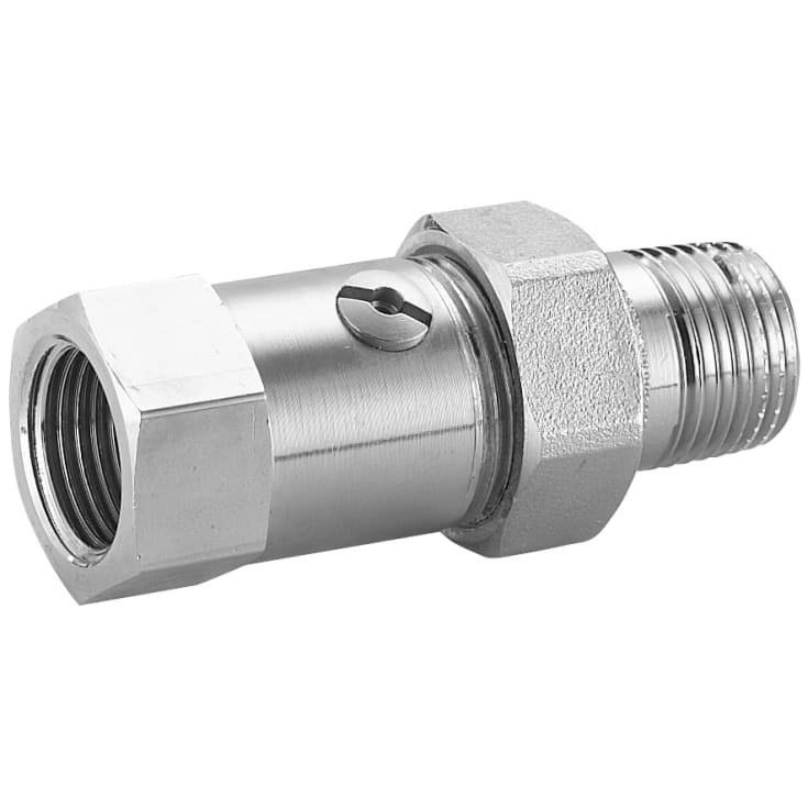 1/2" Radiatorforskruning ligeløbende