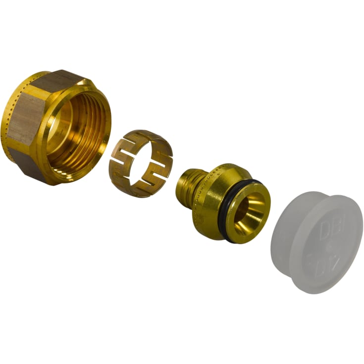 Uponor Uni-x kompresjon koblingssett MLC, 20x3/4"FT Euro