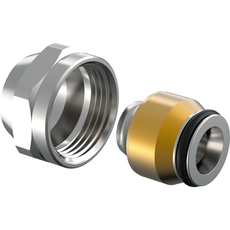 Uponor Uni-x kompresjon koblingssett MLC, 20x3/4"FT Euro