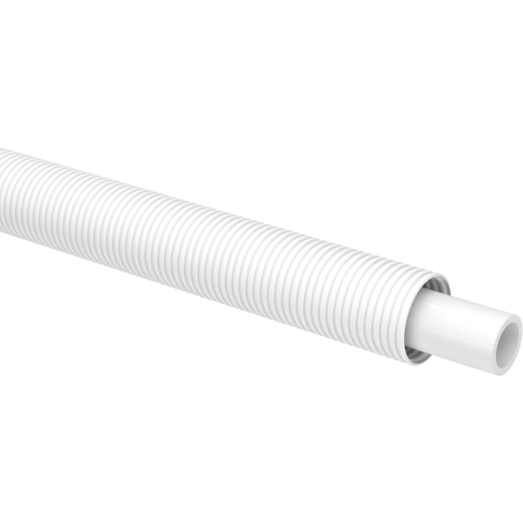 50 meter Uponor Combi Pipe RIR i rulle white 20x2,8 28/23 50m