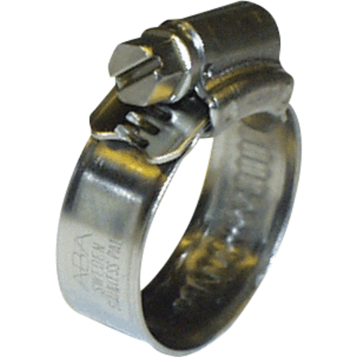 Aba klemme 32-44mm rustfritt stål