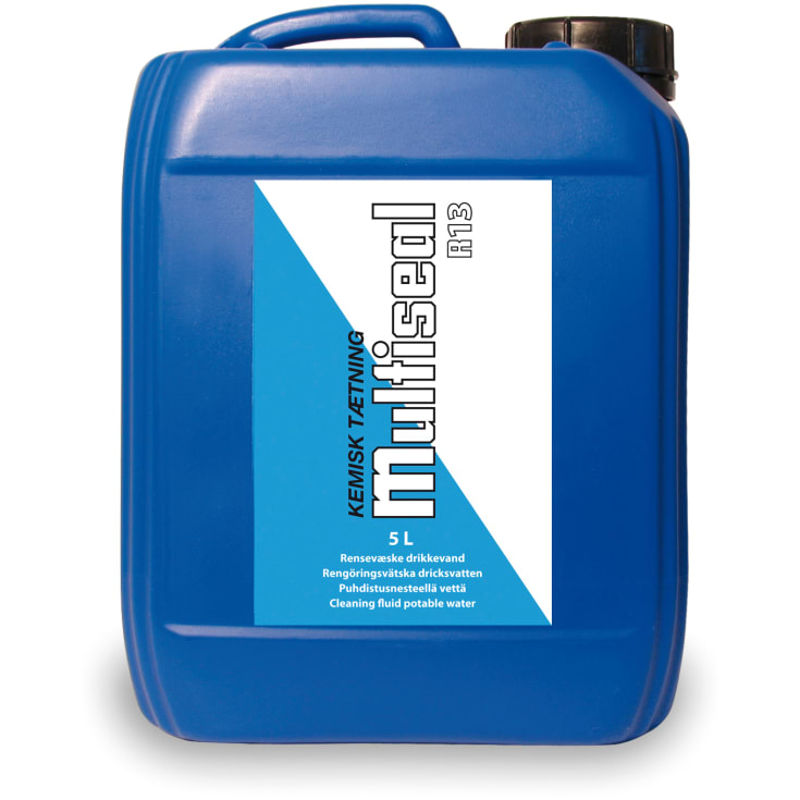 Multiseal R13 rensemiddel til vand- og varmesystemer, 5,0 l
