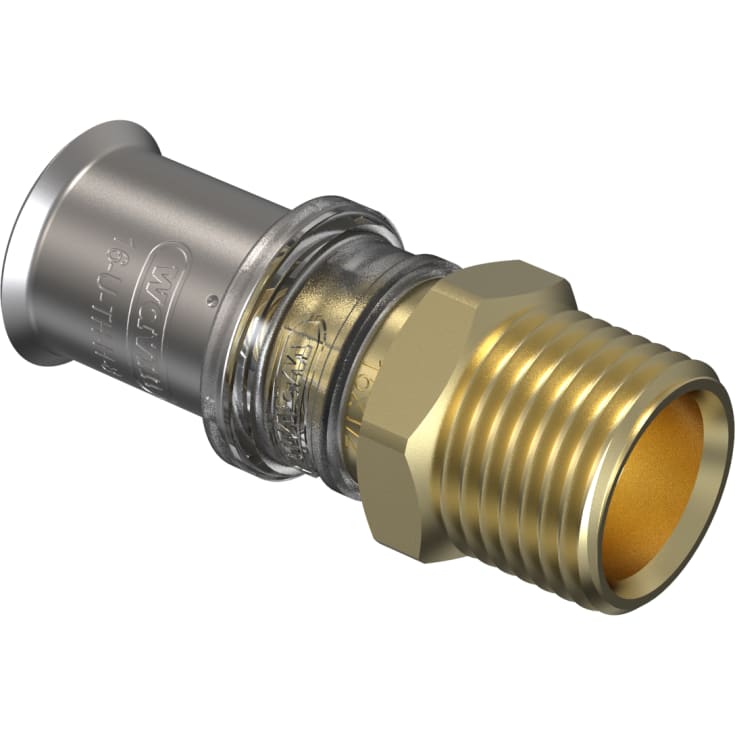 Wavin Tigris M5 overgangsnippel 25mm x 3/4"