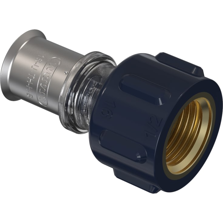 Wavin Tigris K5 pres muffe med nippel 20mm x 3/4"