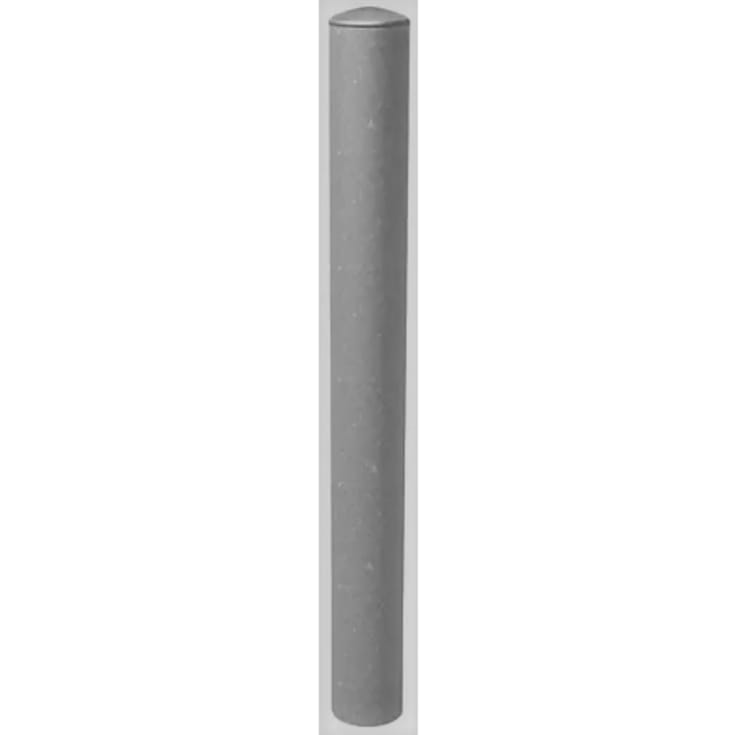 76 x 1400 mm stolpe m/huv, f/gjutning, antracitgrå RAL 7016