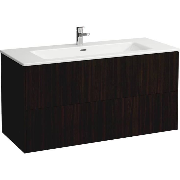 Laufen Base/Pro S möbelpaket, 120x50 cm, mörk alm