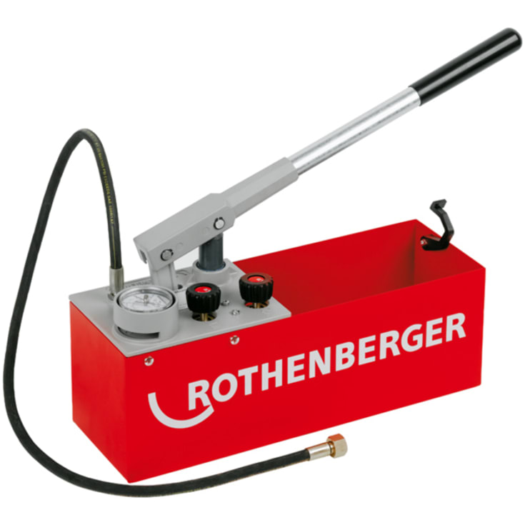 Rothenberger RP 50-S trykprøvepumpe, 60 bar, 12 l