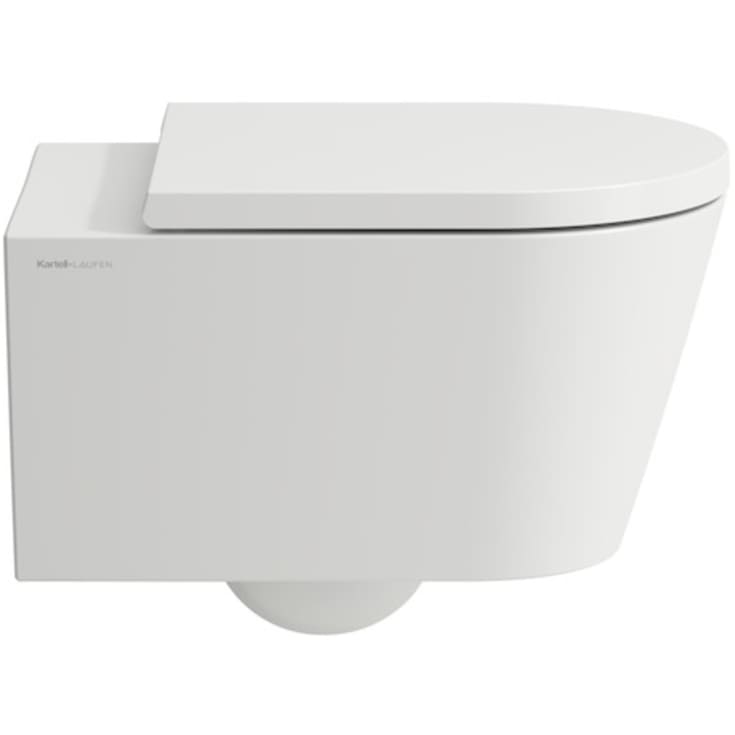 Kartell Laufen væghængt toilet, uden skyllekant, hvid