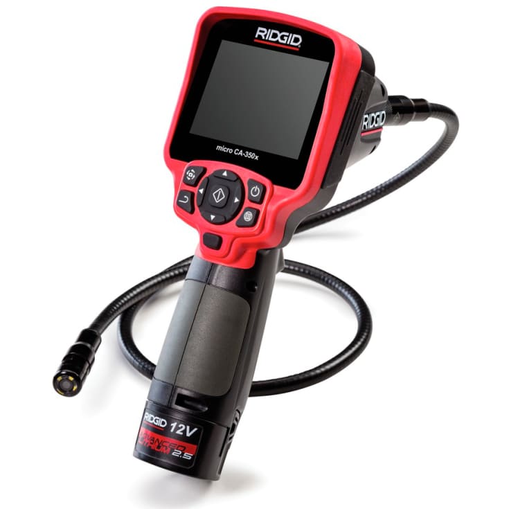 Ridgid inspektionskamera CA350X m. Wi-Fi og Bluetooth