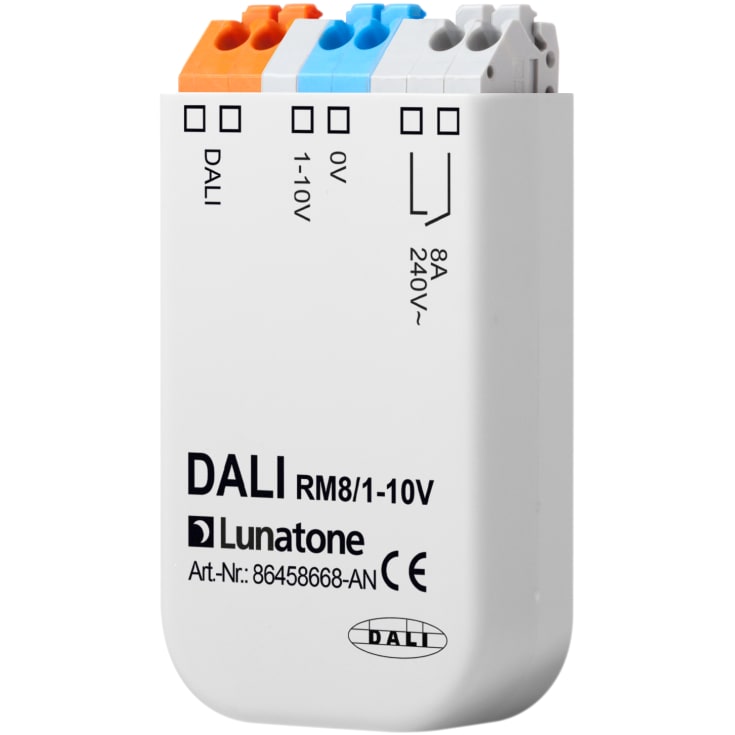 Dali til 1-10V omformer for styring av 1-10V enheter