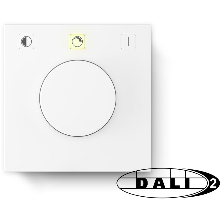 Dali-2 potentiometer med 3 kranar för inställbar vit och scener
