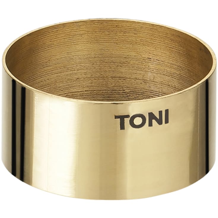 Toni dækrør, messing