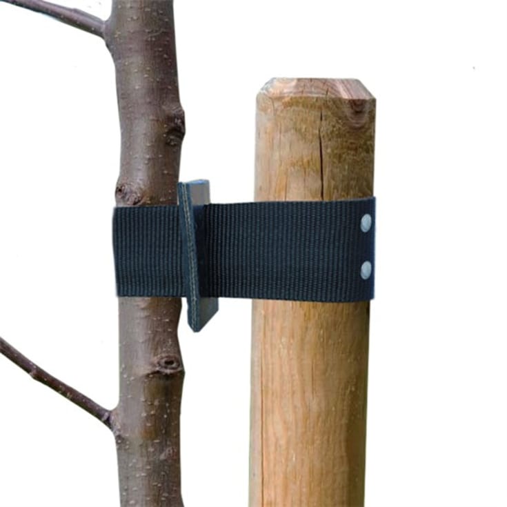NSH gummiblokk 80 x 45 mm for jute/stoffbindebånd, 25 stk.
