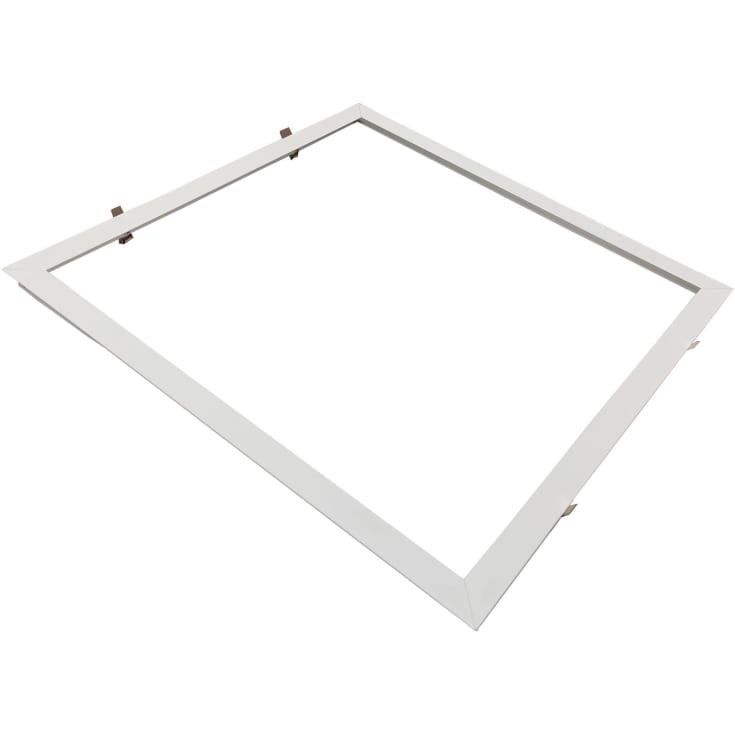 Green:ID hvid påbygningsramme til backlit-panel, 60x60 cm