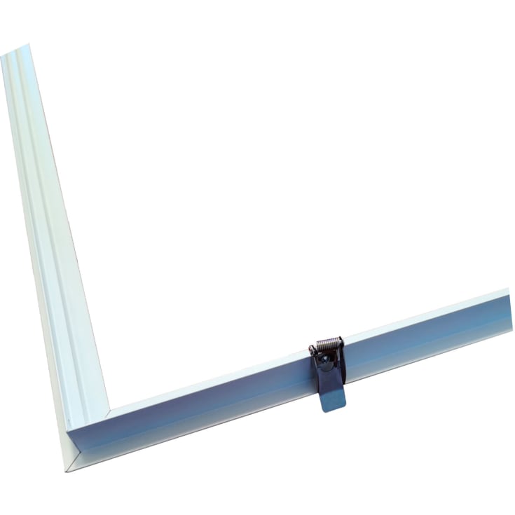 Green:ID Click-Fit indbygningsramme til panel, hvid, 60x60 cm